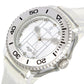 Capri Watch – Orologio Tennis Bianco Transparent Silicone Strap (Ref. 5552)