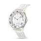 Capri Watch – Orologio Tennis Bianco Transparent Silicone Strap (Ref. 5552)