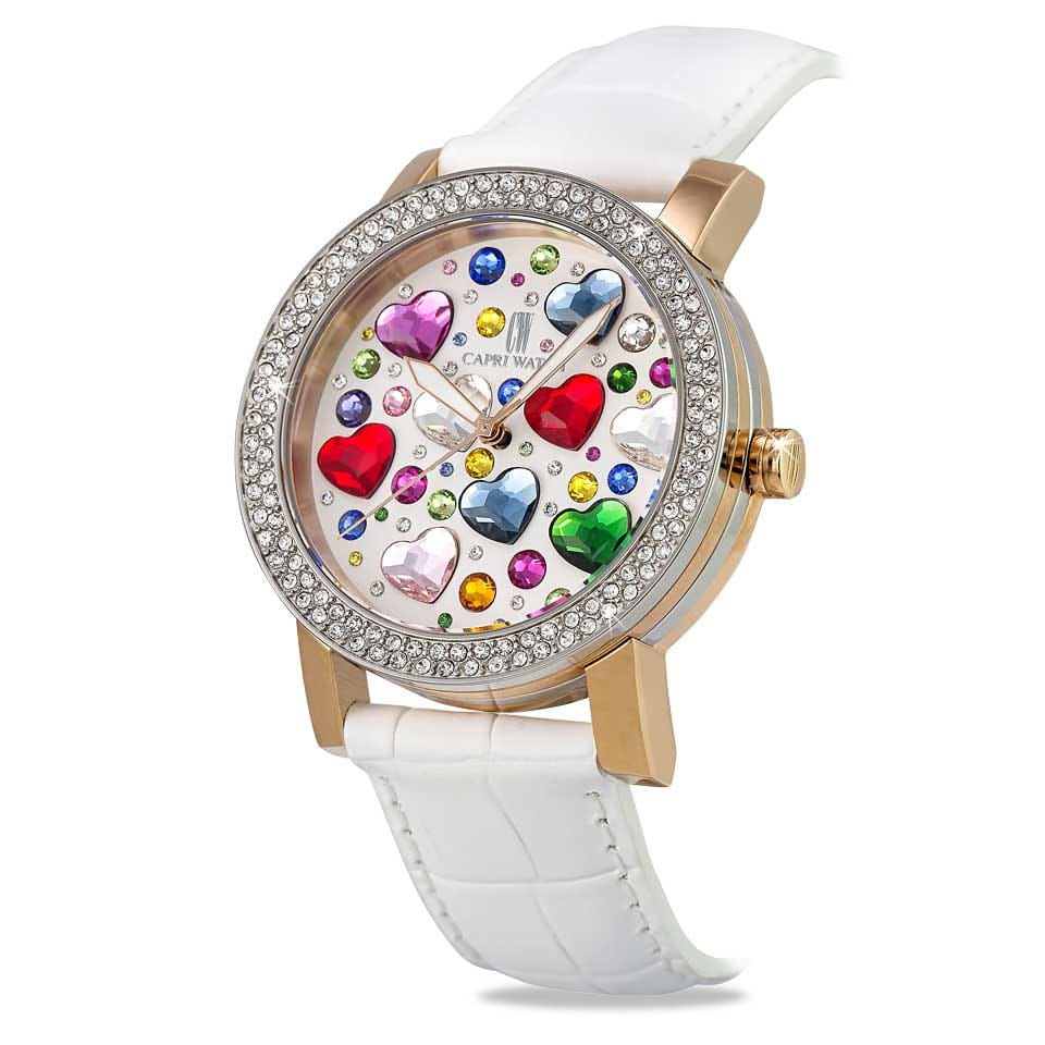 Capri Watch – Orologio XX Multijoy Colored Hearts (Ref. 5326)