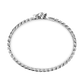 ZANCAN - Bracciale a grumetta Zancan in argento con chiusura a testa di pantera