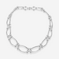 PIANEGONDA - Choker in argento sterling 925 con maglie allungate PSON20 - COLLEZIONE ASSOLUTO