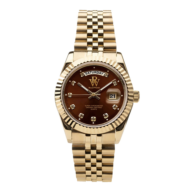 Royal Watch RW 110/BRG – Heritage Brown Chocolate