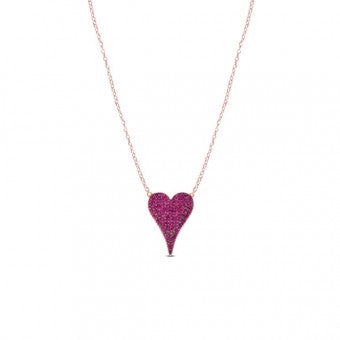 MacroHeart Necklace - Le Scritte dell'Amore