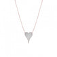 MacroHeart Necklace - The Writings of Love