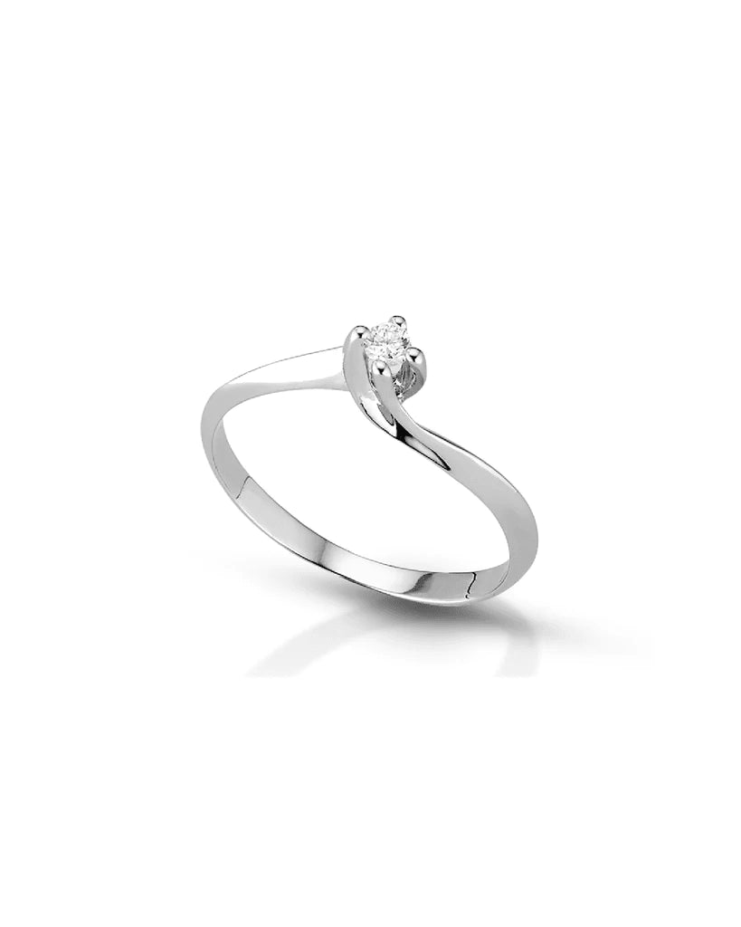 White gold ring 8120SSL003