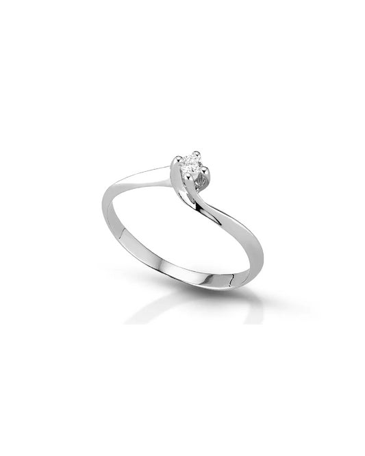 White gold ring 8120SSL008