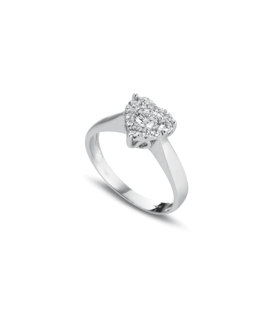 ANFEEL-1 white gold ring