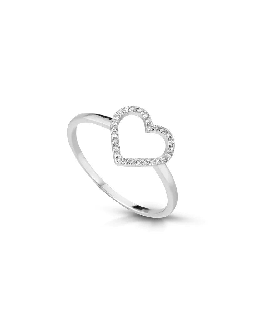 ANYOUNG-1CUO white gold ring