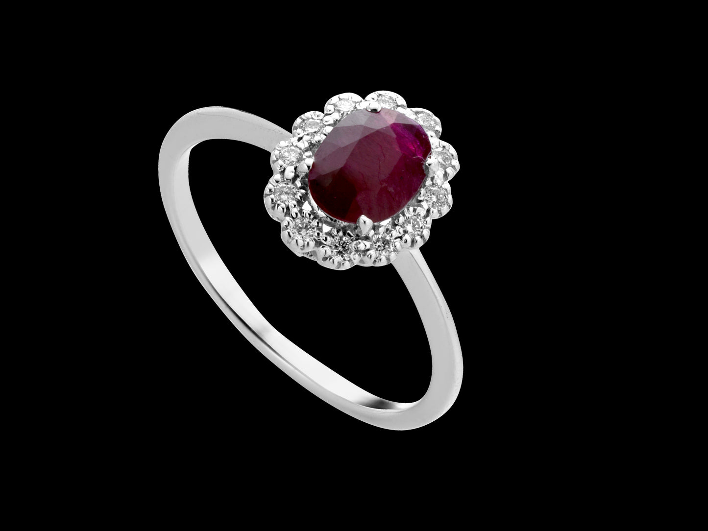 Fox collection ruby ​​ring