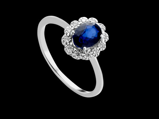 Sapphire ring Fox collection