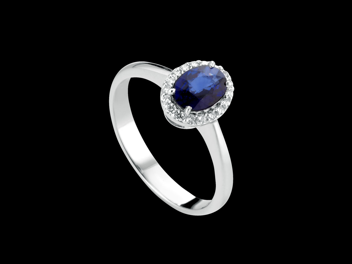 Sapphire ring Harmony collection