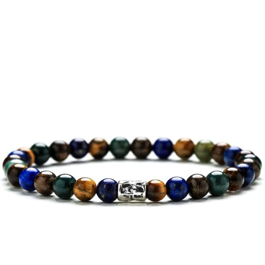 Bracciale Gerba Stone Magic Forest occhio di tigre argento agata