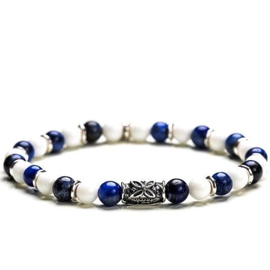 Bracciale Gerba Stone Marechiaro sodalite agata argento