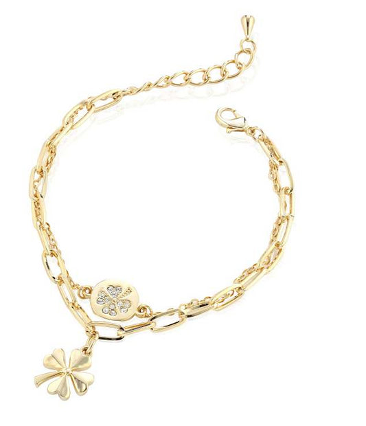 MeWo Four Leaf Clover Bracelet