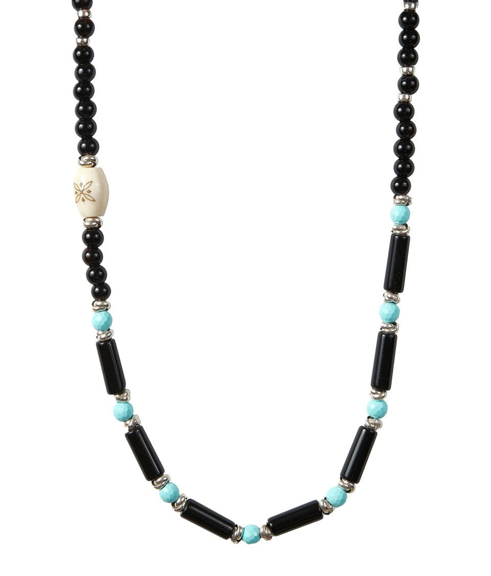 Gerba Necklace with Onyx Agate and 925 Silver