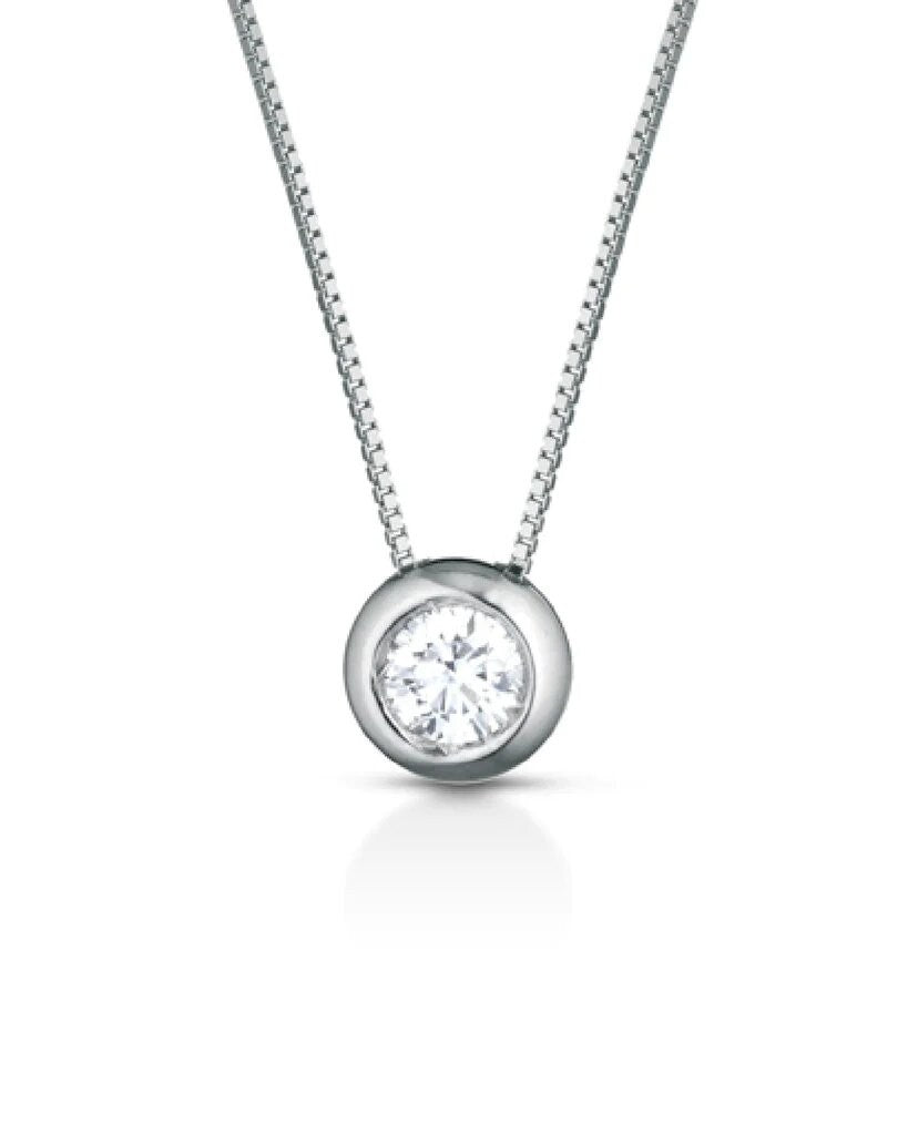 PLCL003 white gold necklace