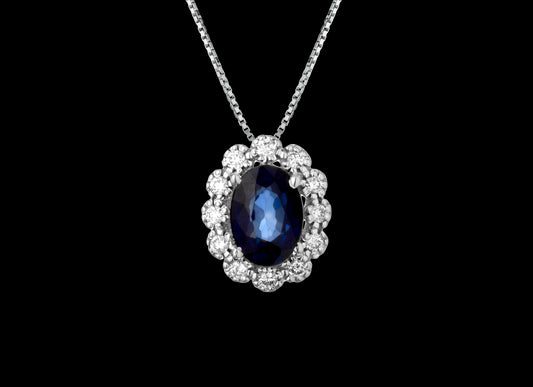 Sapphire necklace Fox collection