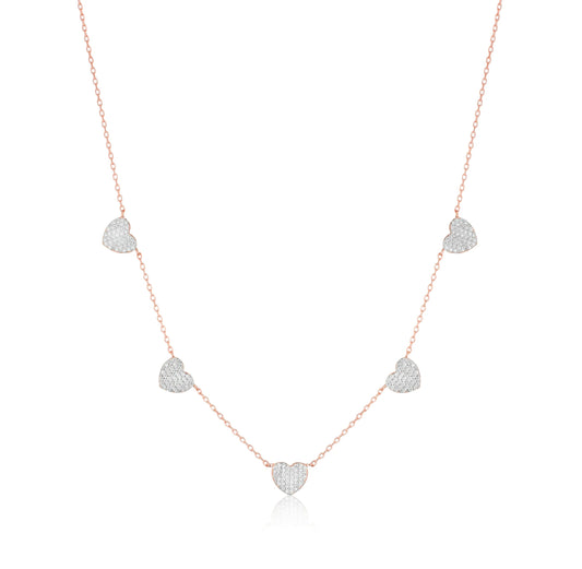 Cuoricini Necklace - Le Scritte dell'Amore