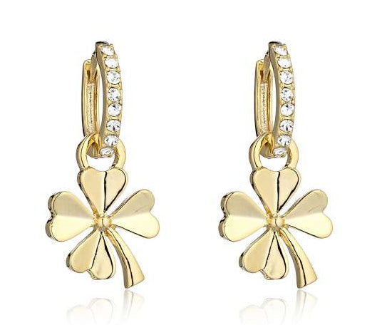 MeWo four-leaf clover earrings