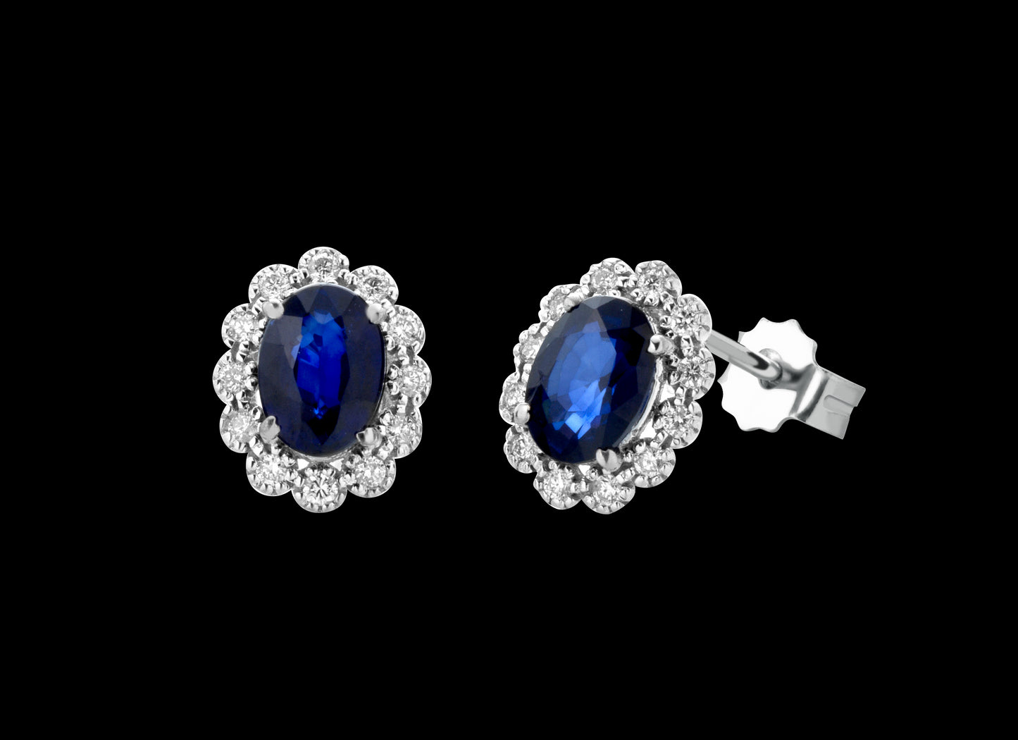 Sapphire earrings Fox collection