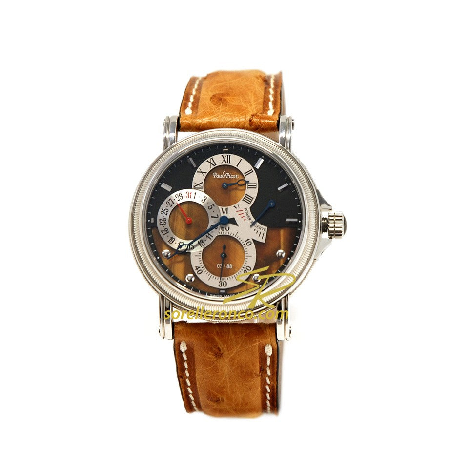 Paul Picot - Atelier Stone Regulator - Eye of Tyger - leather belt